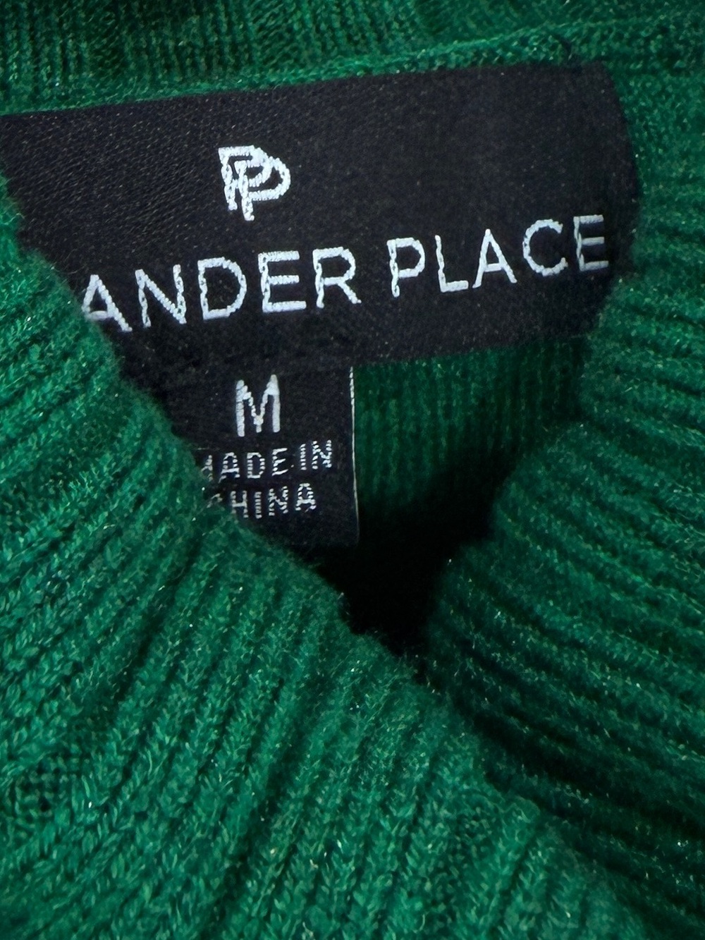 Tuckernuck Pomander Place Green Vivianne Dress Sweater Knit Size Medium - Picture 6 of 8